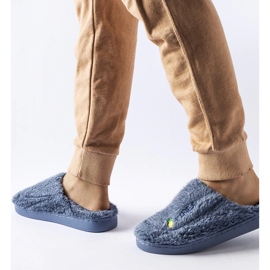 Námořnické modré pantofle Collinsville modrý 2