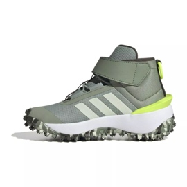 Boty Adidas Fortatrail El K Jr IG7265 zelená 1