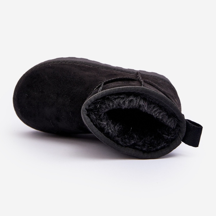 Dětské sněhule zateplené černá Nallita černý 1