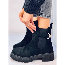 Dámské Chelsea boty Chance Black černá 1