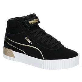 Boty Puma Carina Mid Sd Metal V2 W 384384-01 černý 1