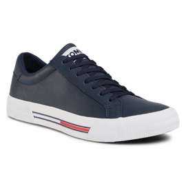 Tommy Hilfiger Boty Tommy Jeans Essential Leather Sneaker M EM0EM00567-C87 modrý 1