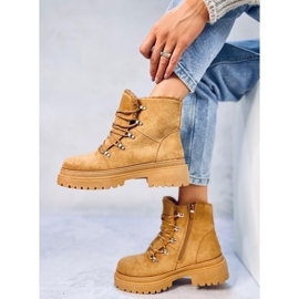 Bota Winton Camel Trapper hnědý 2