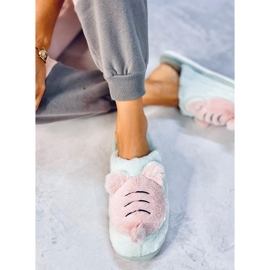 Dámské pantofle Pearl Mint zelená 2