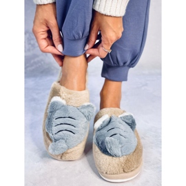 Dámské pantofle Pearl Beige béžový 1