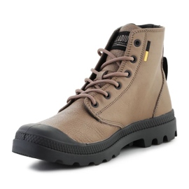 Boty Palladium Pampa Hi Supply Lth 77963-297 hnědý 2