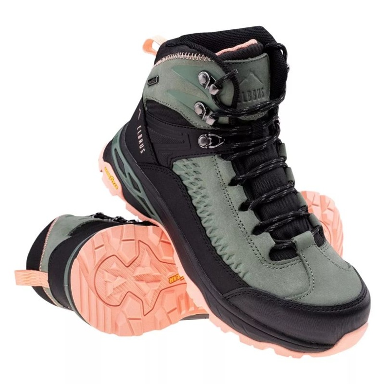 Boty Elbrus Engen Mid Wp Gr W 92800555459 zelený 1