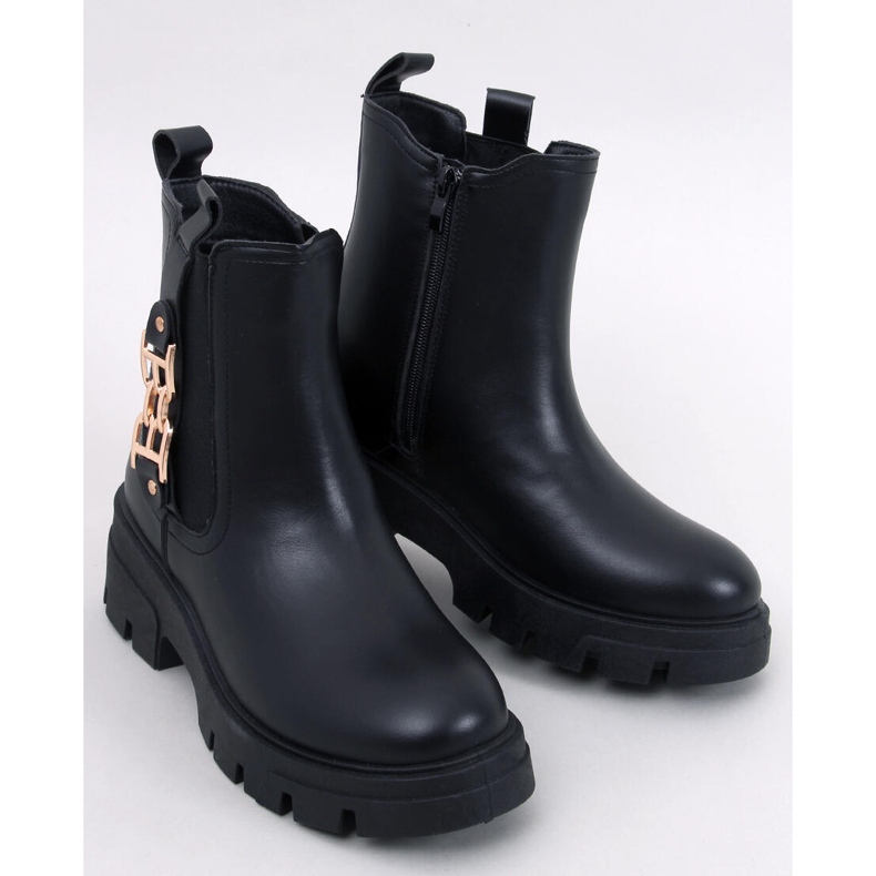 Dámské Chelsea boty Vida Black černá 1 Dámské Chelsea boty Vida Black černá 1