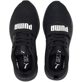 Dětské boty Puma Wired Run Jr. black 374214 01 černý 1