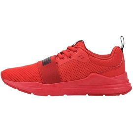 Červené dětské boty Puma Wired Run Jr. 374214 05 2