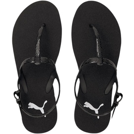 Dámské sandály Puma Cozy Sandal Wns černé 375212 01 černý 1