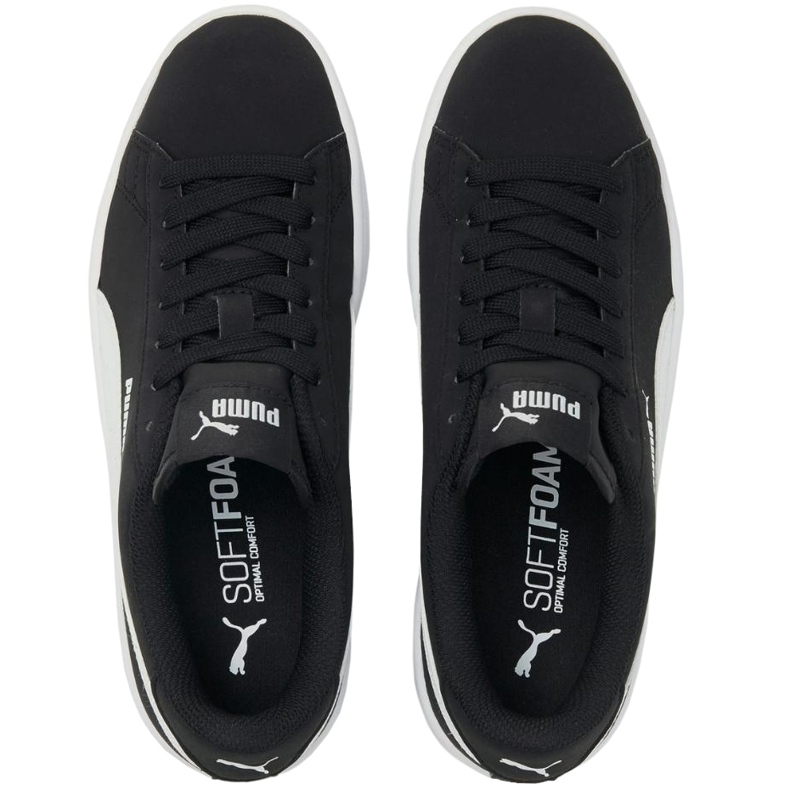 Dětské boty Puma Smash v2 Buck černé 365182 34 černý 1