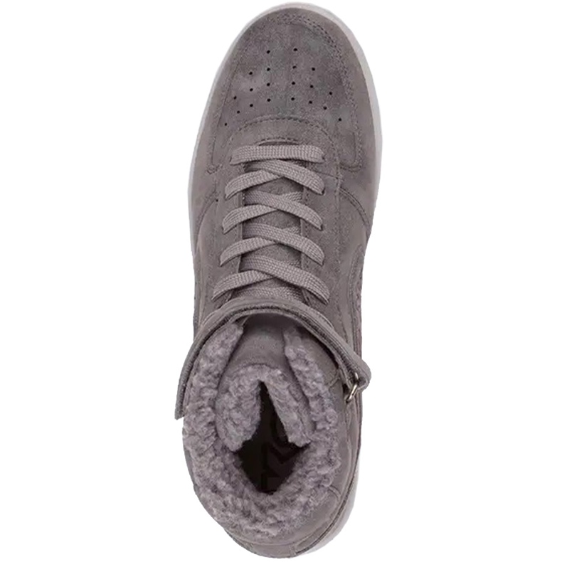 Boty Kappa Bash Mid Fur šedé 242799 1614 šedá 1