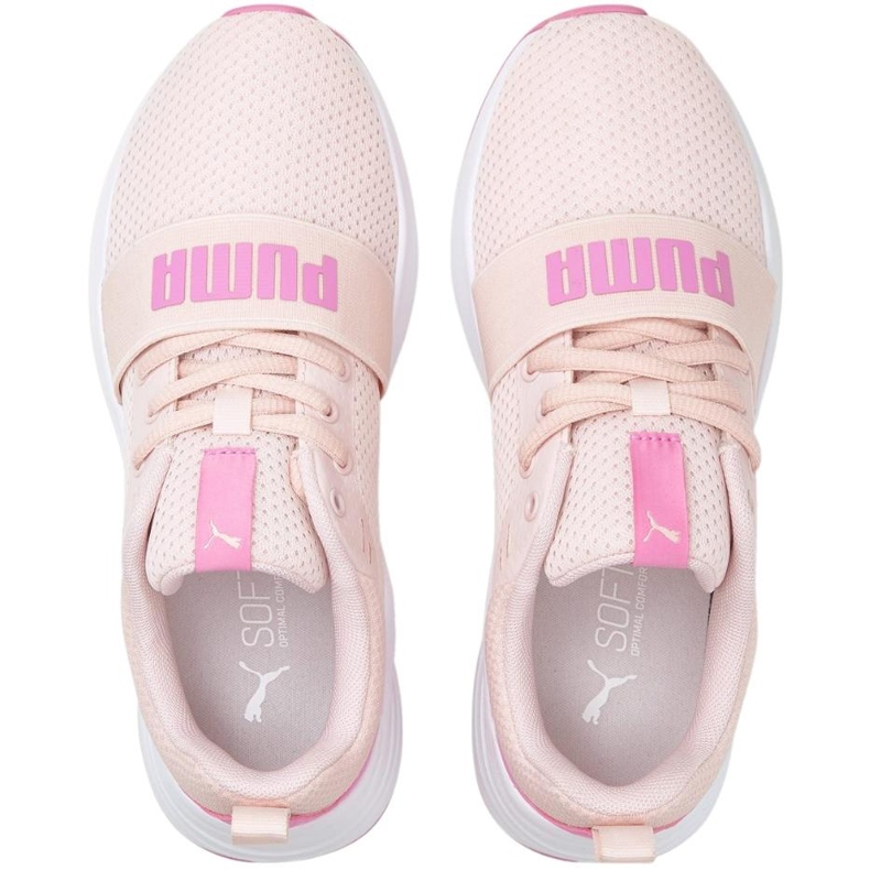 Dětské boty Puma Wired Run Jr. béžová 374214 18 béžový 2
