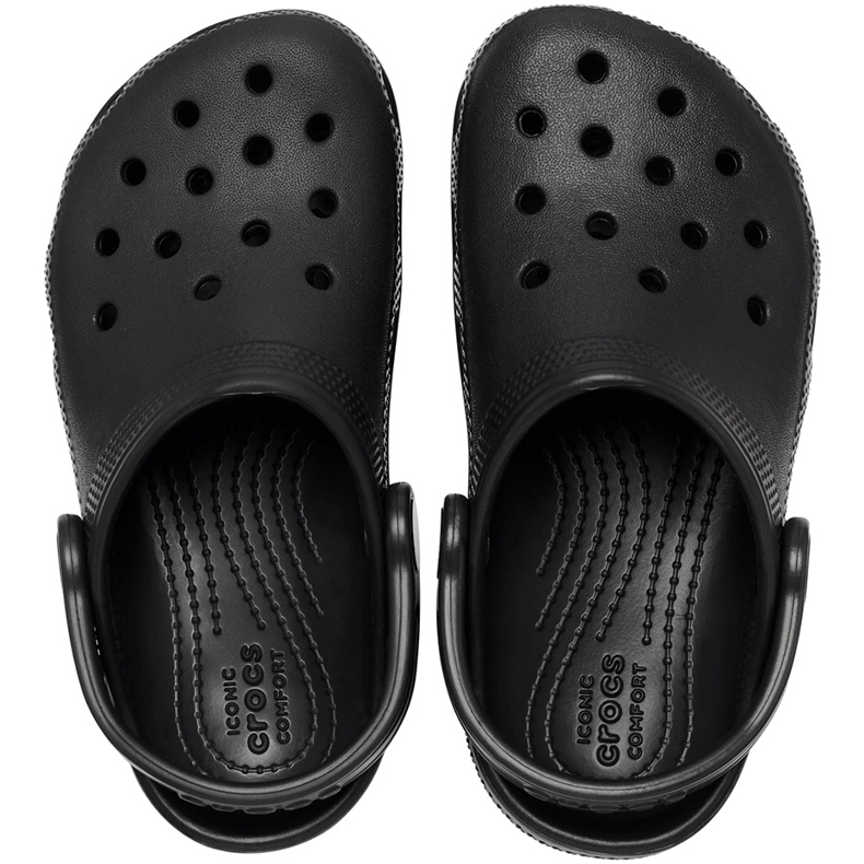 Dětské dřeváky Crocs Kids Classic Clog, černé 206991 001 černý 2
