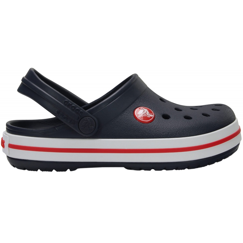 Crocs Kids Crocband Clog dětské dřeváky tmavě modrá a červená 207006 485 1