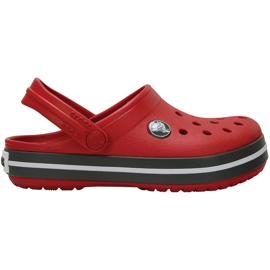 Crocs Kids Crocband Clog dětské dřeváky červeno-šedé 207006 6IB červené 1