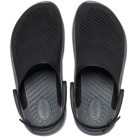 Crocs LiteRide 360 ​​​​Clog dřeváky černé a šedé 206708 0DD černý 2
