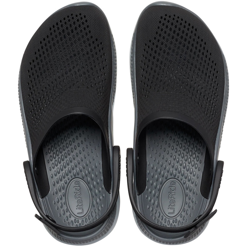 Crocs LiteRide 360 ​​​​Clog dřeváky černé a šedé 206708 0DD černý 2