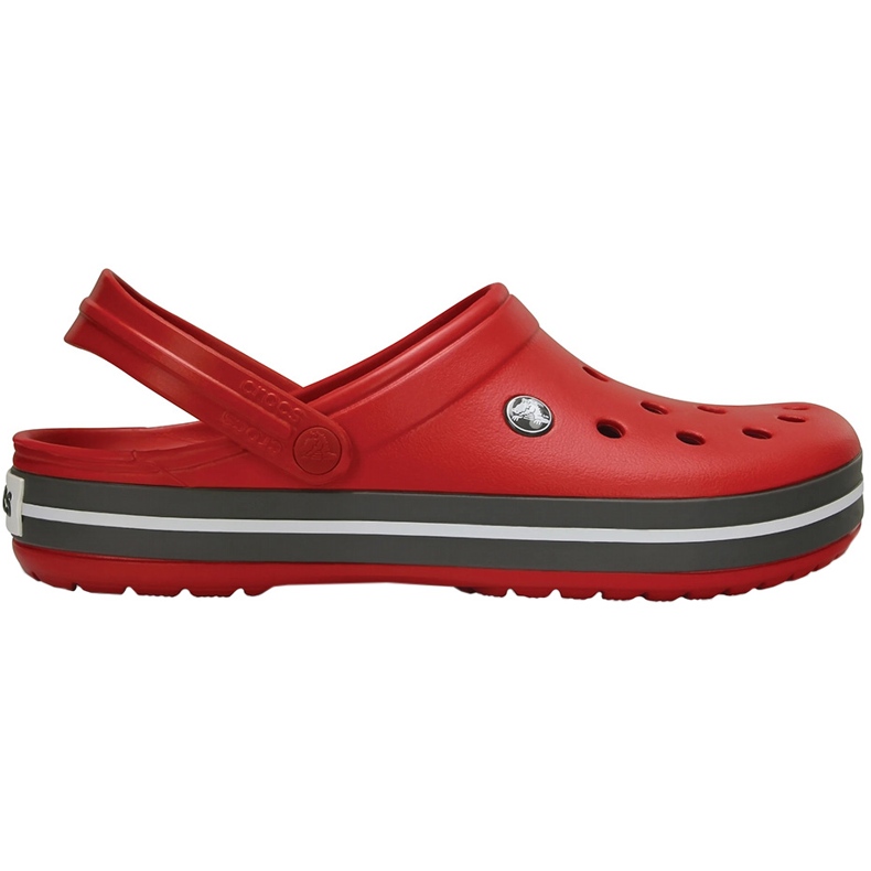 Crocs Crocband Clog dřeváky červeno-šedé 11016 6EN červený 1