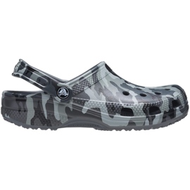 Crocs Classic Printed Camo camo dřeváky - šedé 206454 0IE šedá 1