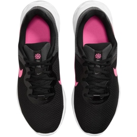 Dámské boty Nike Revolution 6 Next černo-růžové DC3729 002 černý 2