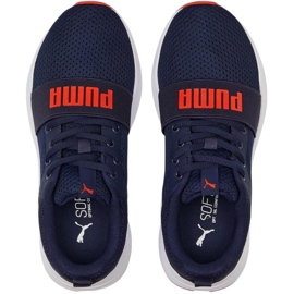 Dětské boty Puma Wired Run Jr. tmavě modrá 374214 21 modrý 2