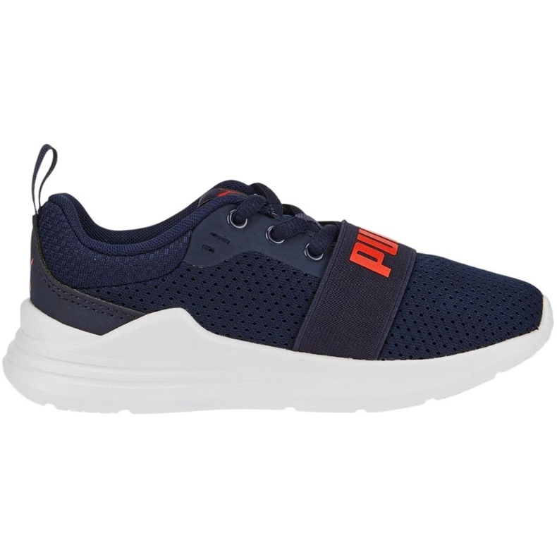 Dětské boty Puma Wired Run Ps, tmavě modrá 374216 21 modrý 1