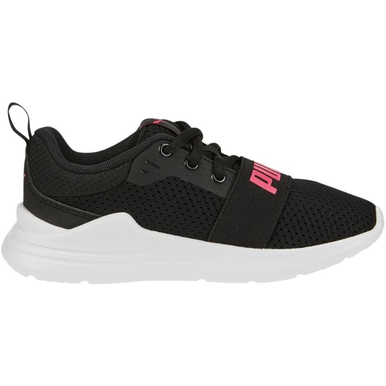 Dětské boty Puma Wired Run Ps černé 374216 20 černý 1