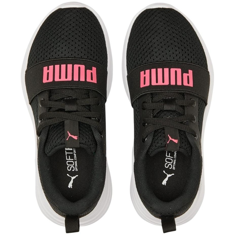 Dětské boty Puma Wired Run Ps černé 374216 20 černá 2