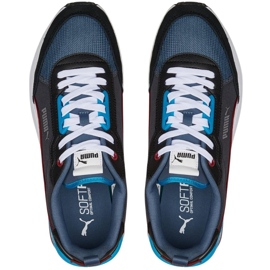 Puma R22 Večerní boty černo-námořnická 383462 10 černá 2