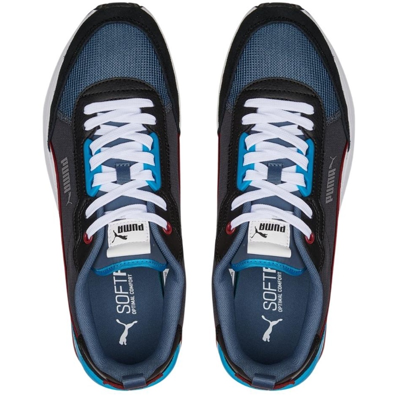 Puma R22 Večerní boty černo-námořnická 383462 10 černá 2