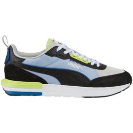 Boty Puma R22 Blue černo-šedo-modré 383462 11 černá 1