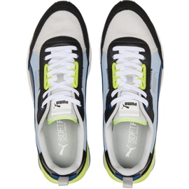 Boty Puma R22 Blue černo-šedo-modré 383462 11 černý 2