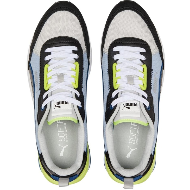 Boty Puma R22 Blue černo-šedo-modré 383462 11 černá 2