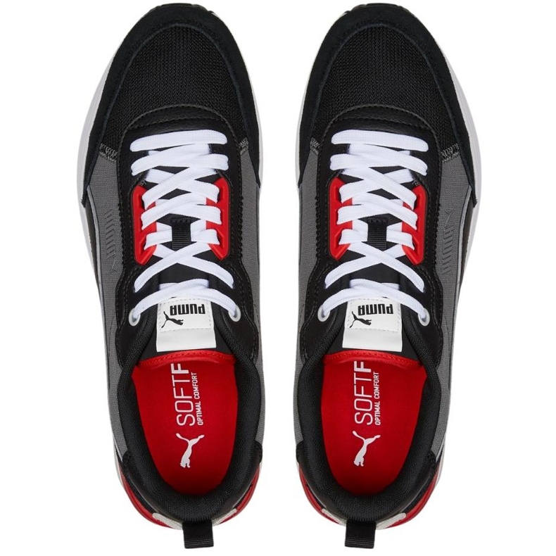 Boty Puma R22 černo-šedé 383462 16 černý 2