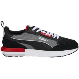Boty Puma R22 černo-šedé 383462 16 černý 1