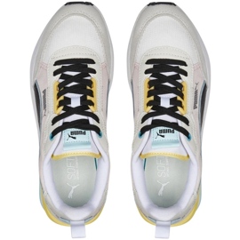 Boty Puma R22 šedo-černé 383462 17 černá 2