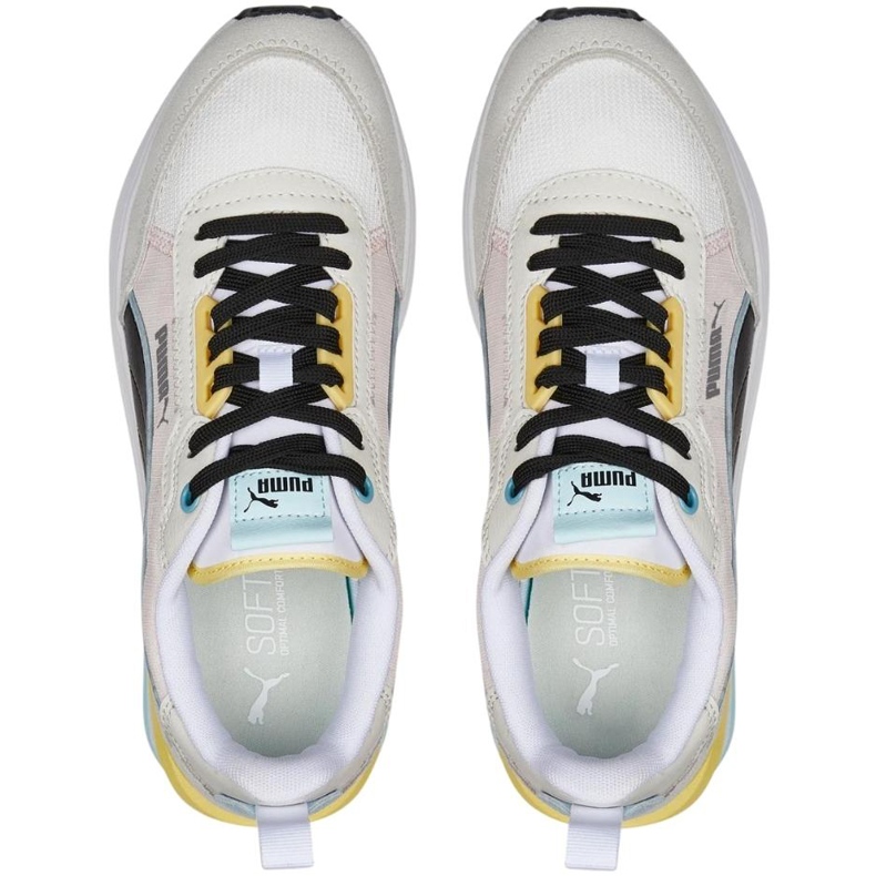 Boty Puma R22 šedo-černé 383462 17 černá 2