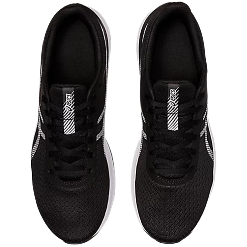 Asics Patriot 13 pánské běžecké boty černobílé 1011B485 001 bílý 2