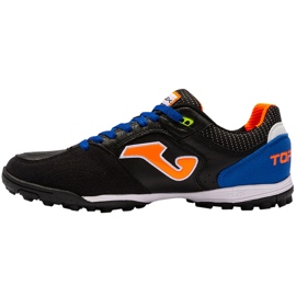 Fotbalové boty Joma Top Flex 2201 Turf černo-modré TOPW2201TF černý černý 2
