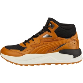 Pánské boty Puma X-Ray Speed ​​Mid Wtr hnědé 385869 04 černá 3