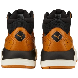 Pánské boty Puma X-Ray Speed ​​Mid Wtr hnědé 385869 04 černá 4