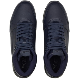 Pánské boty Puma St Runner v3 Mid, tmavě modrá 387638 04 modrý 2