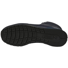 Pánské boty Puma St Runner v3 Mid, tmavě modrá 387638 04 modrý 5