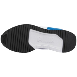 Dětské boty Puma R78 Jr černo-šedo-modré 373616 29 bílý 5