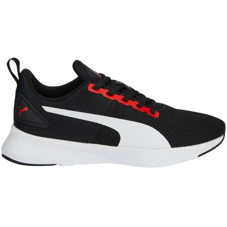 Dětské boty Puma Flyer Runner Jr. black and white 192928 33 černý 1