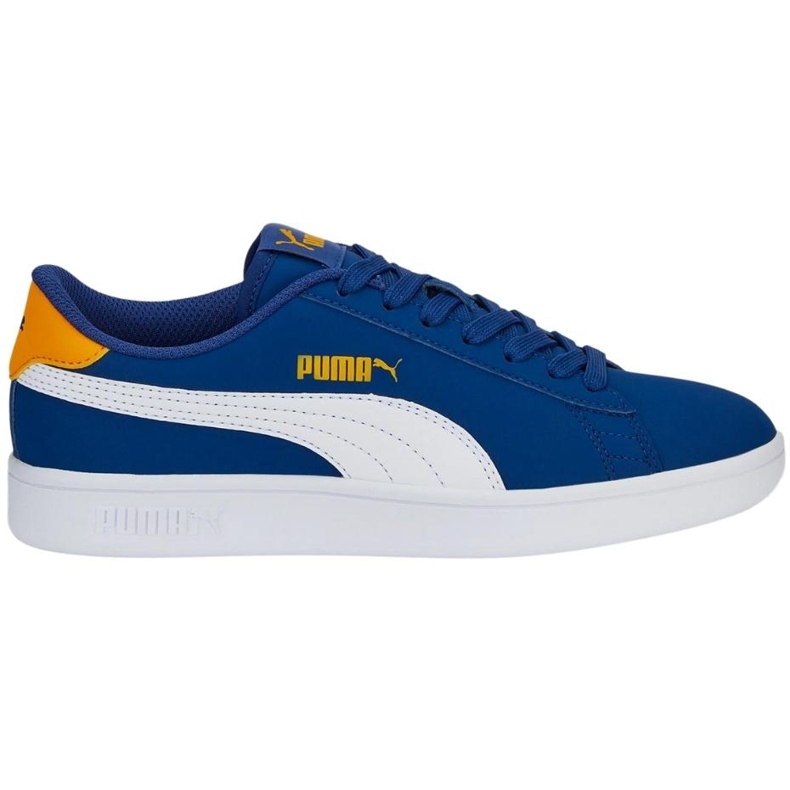 Dětské boty Puma Smash v2 Buck Jr. blue 365182 47 modrý 1