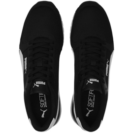 Síťované pánské boty Puma St Runner v3 černé 384640 01 černý 2
