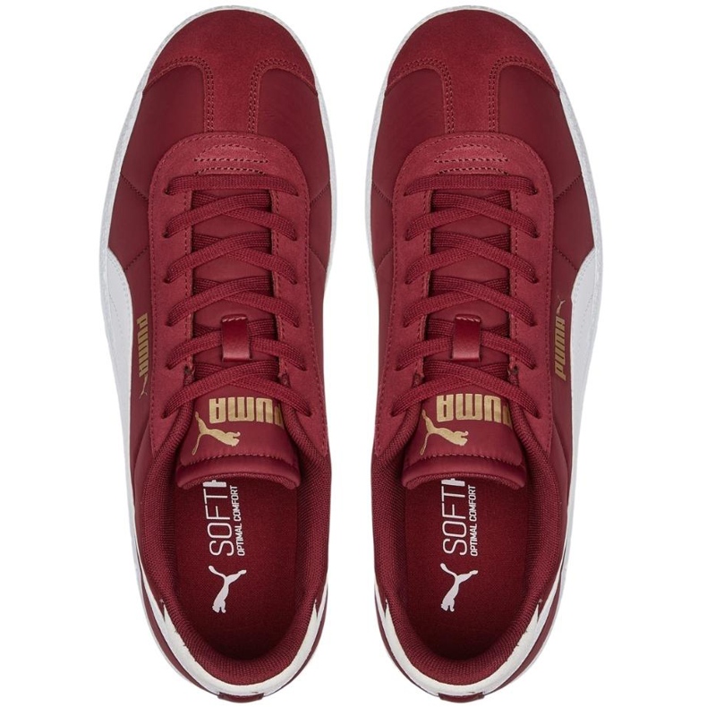 Boty Puma Club Nylon bordó 384822 07 červený 2